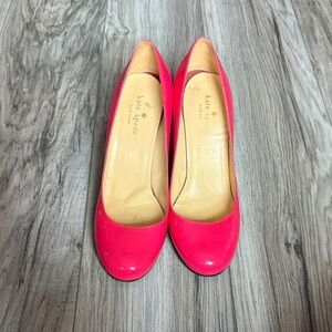 EUC Kate Spade Berry Pink Heels